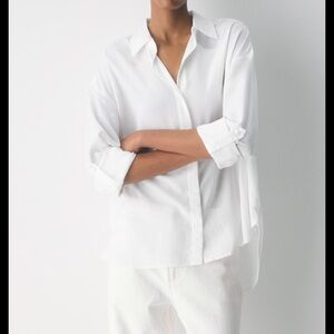Babaton White Archive Button-Down Shirt
